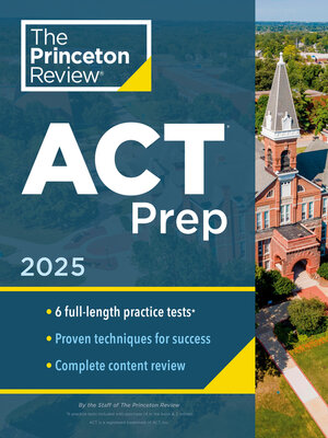 cover image of Princeton Review ACT Prep, 2025